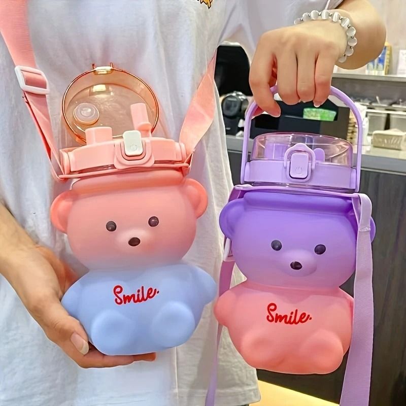 Cute Bear Portable Water Bottle | Inspire Uplift