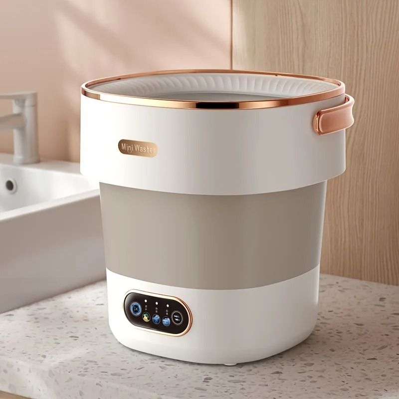 Travel Ready Collapsible 15L Washer & Spin Dryer