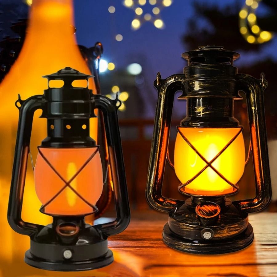 Retro LED Horse Lantern Lamp Rechargeable Portable Tent Ligh | Inspire ...