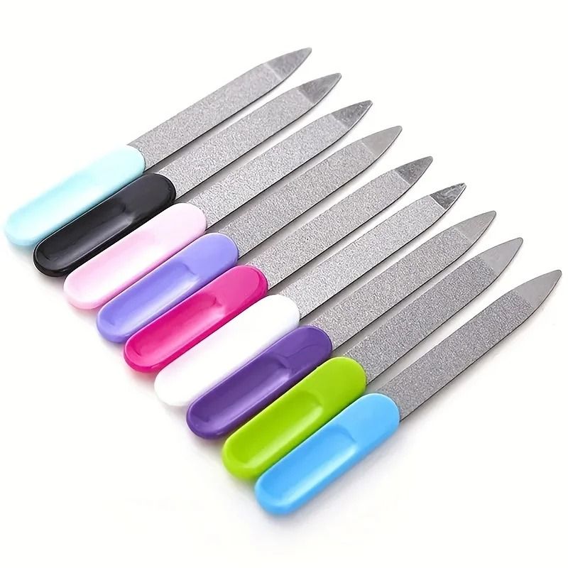Nile File Stainless Steel Double Sided Sandblasted Nail File | Inspire Uplift