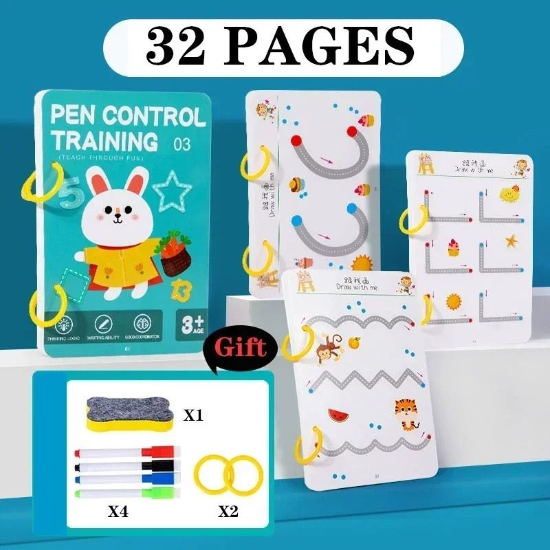 Magical Tracing and Pen Control Training Workbook