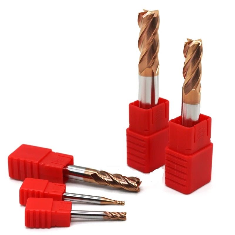Industrial Tungsten Steel HRC55 Precision Endmill Series
