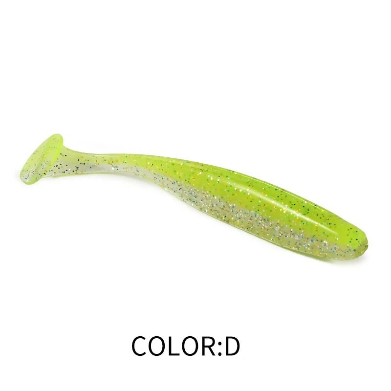 Hydrodynamic T Tail Soft Fishing Lures