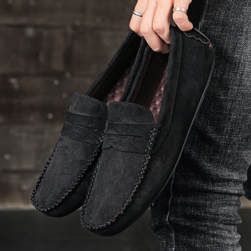 Men's Sophisticated Suede Walking and Driving Loafers
