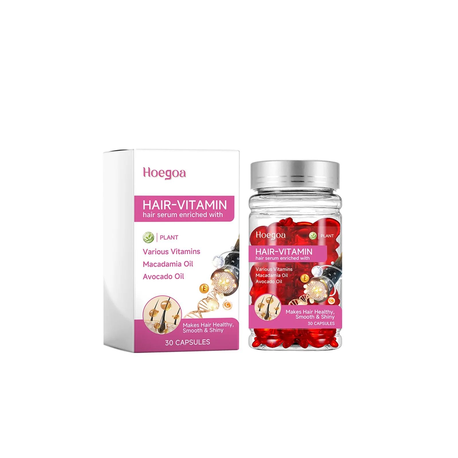 Advanced Moisturizing Leave In Hair Vitamin Capsules