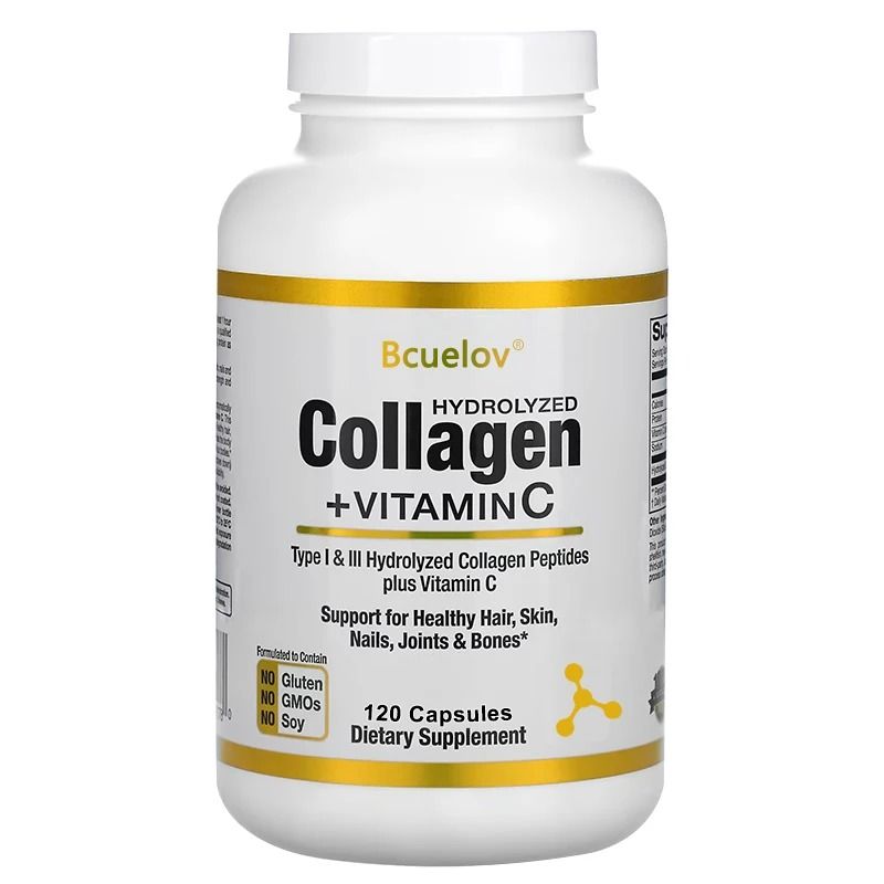 Hydrolyzed Collagen Peptides Plus Vitamin C