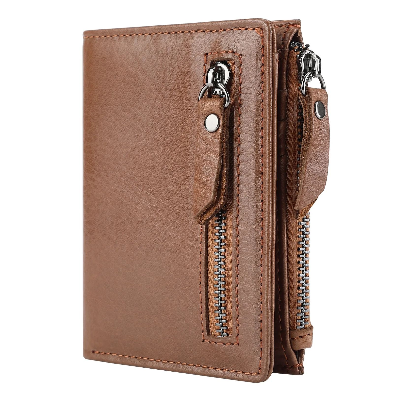 Vintage Genuine Cow Leather RFID Men's Wallet