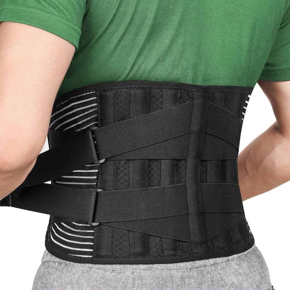 High Stability Lumbar Support and Spine Alignment Belt