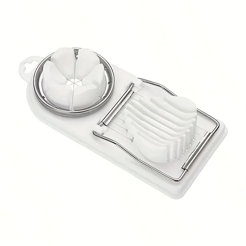 2 in 1 Stainless Steel Egg Slicer and Divider