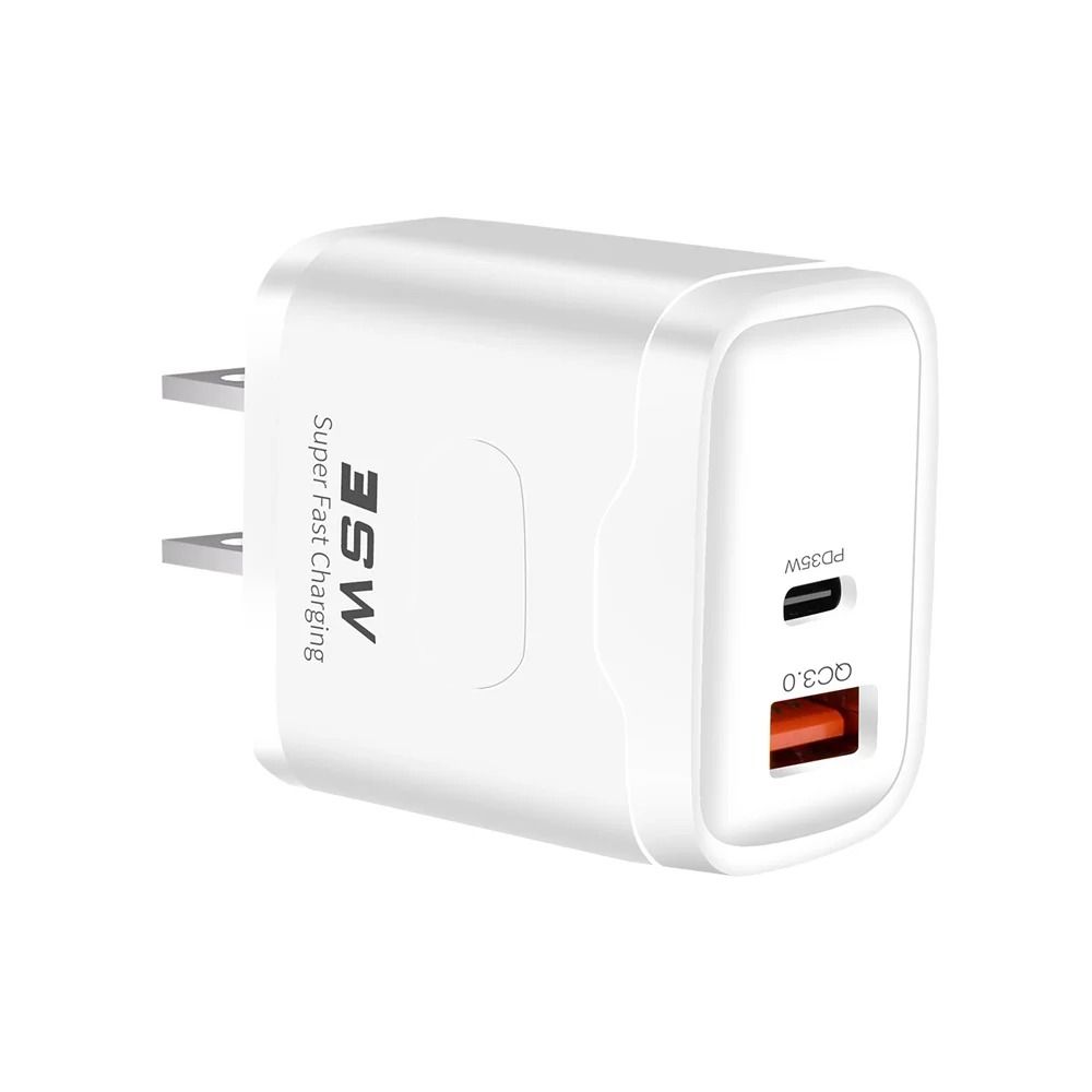 35W Dual Port Power Delivery Wall Charger