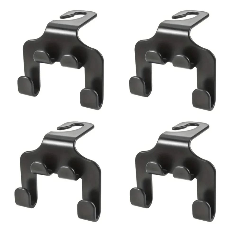 2-in-1 Universal Car Back Seat Phone Holder and Storage Hook
