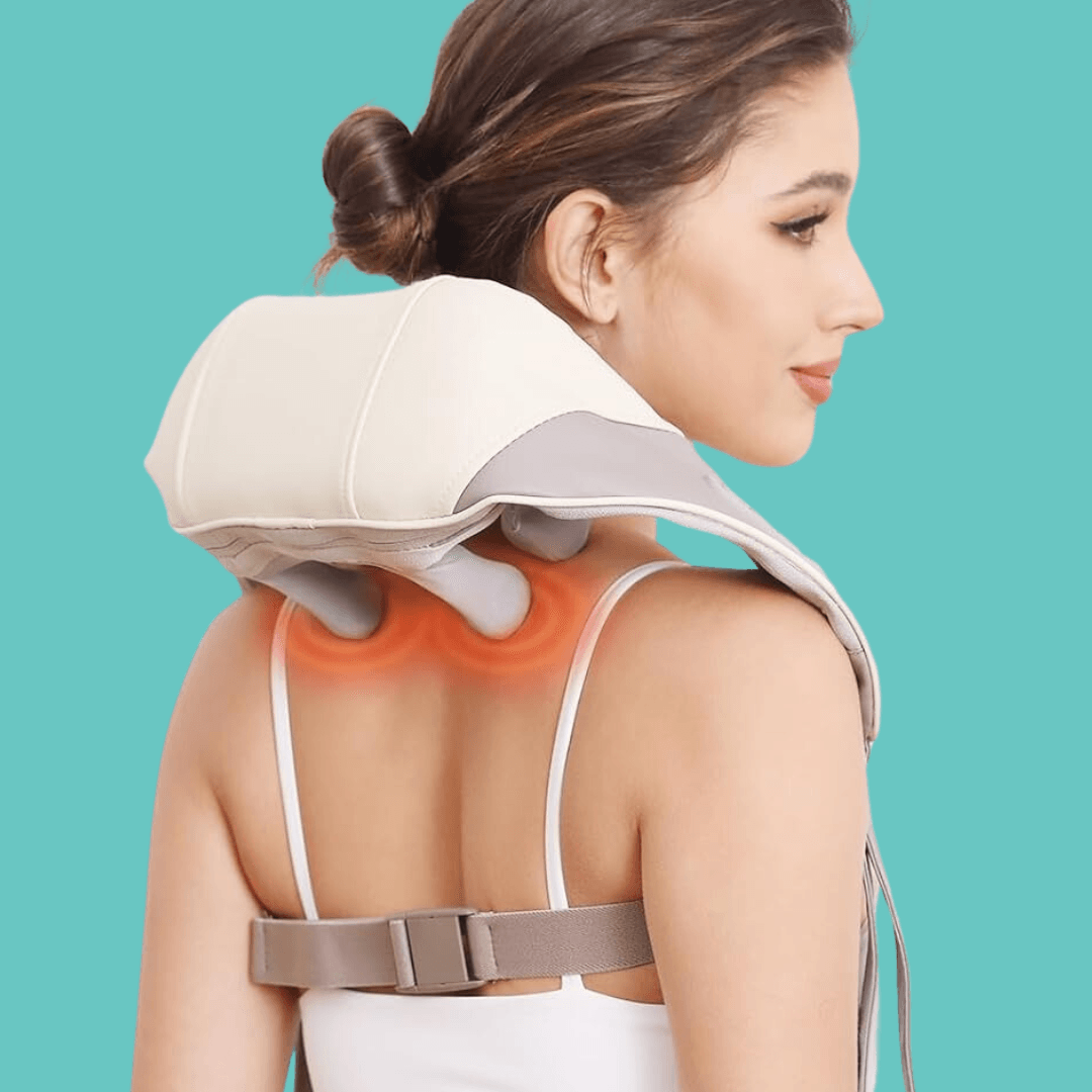 Shiatsu Neck and Back Massager with Heat and Vibration | Inspire Uplift