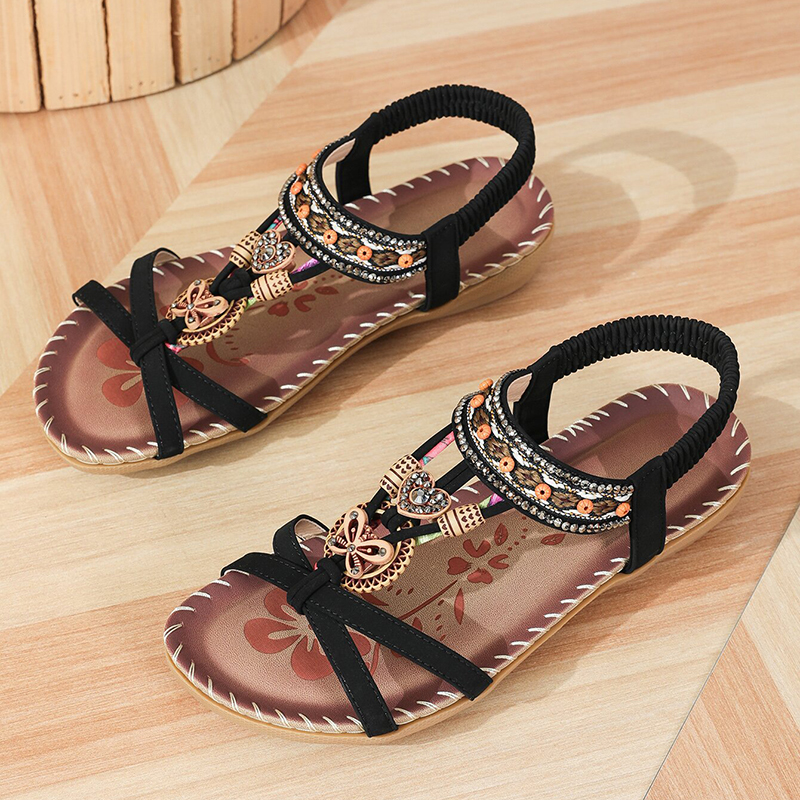 Women's Beach Sandals Stylish Summer Casual Walking Shoes for Outdoor and Party Wear