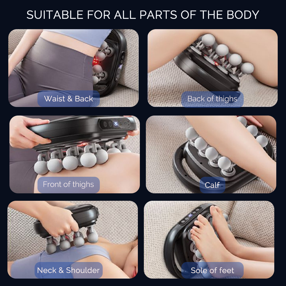 16-Head Vibration Massage Gun for Muscle | Inspire Uplift