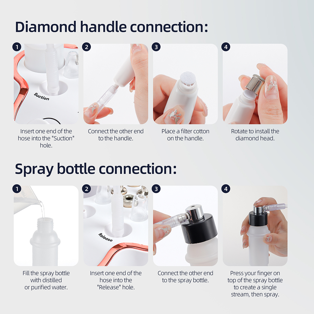 Diamond Facial Peeling Machine for Home Pro Use | Inspire Uplift