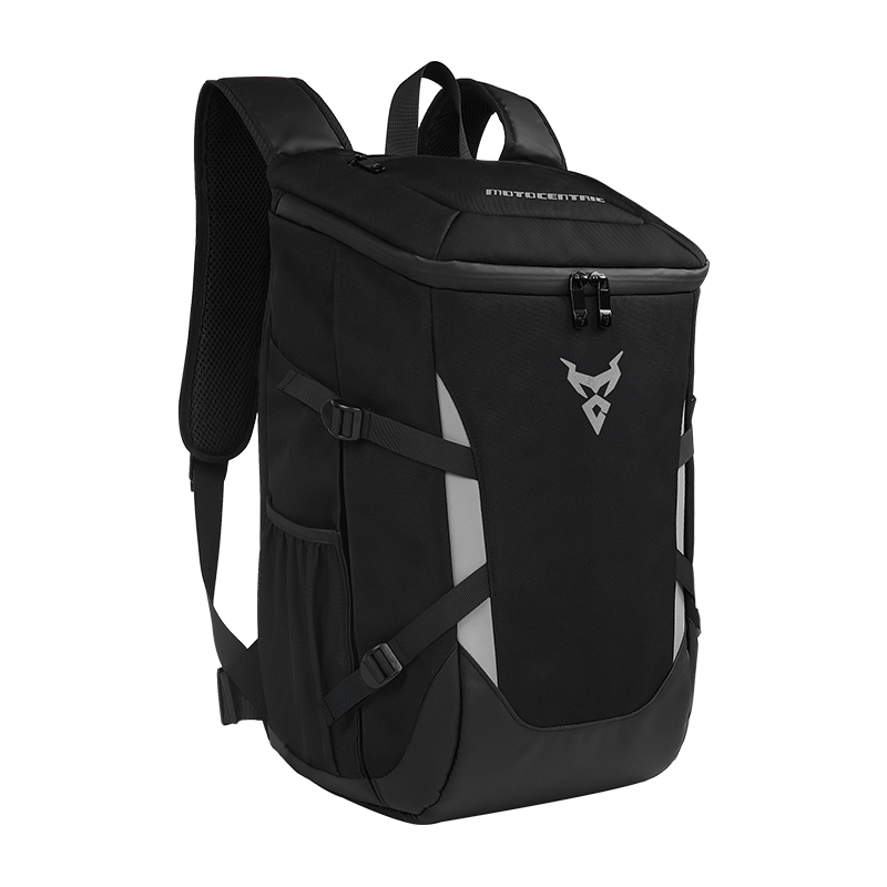 Motorcycle Backpack, Waterproof Biker Riding Helmet Bag, Outdoor Sports Reflective Laptop Backpack for Business Travel