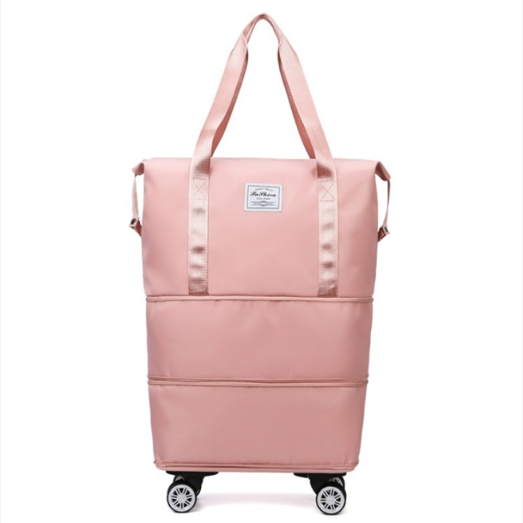 Business Trip Portable Boarding Duffel Bag, Expandable, Adjustable, Universal Wheel Travel Bag, Large Capacitys