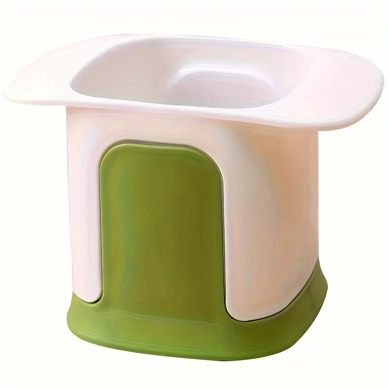 All in One Manual Vegetable Chopper Kitchen Cutter for Easy Food Prep, Fries and Slicing Tool
