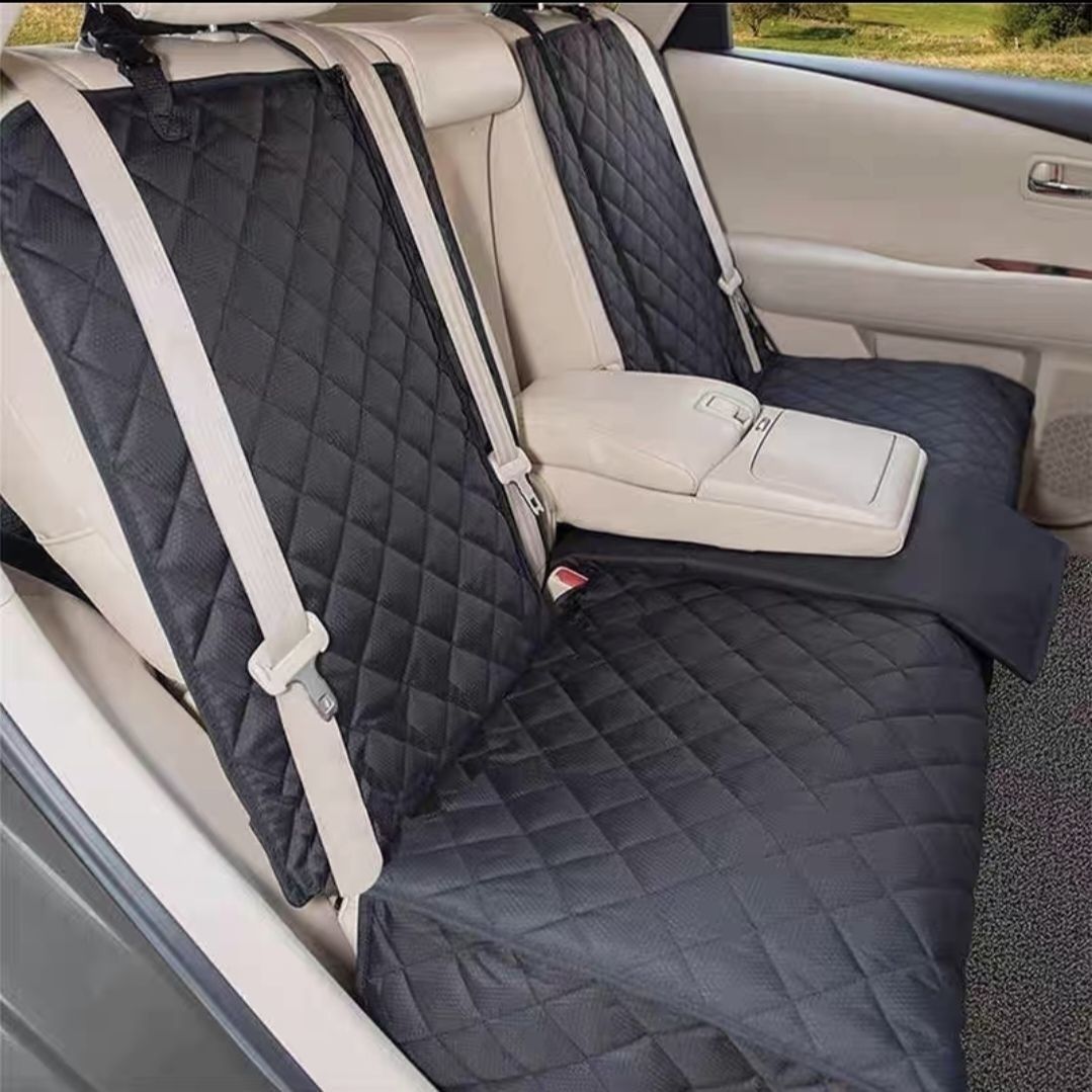 Waterproof Dog Car Seat Cover with Armrest Access Pet Travel Seat Protector