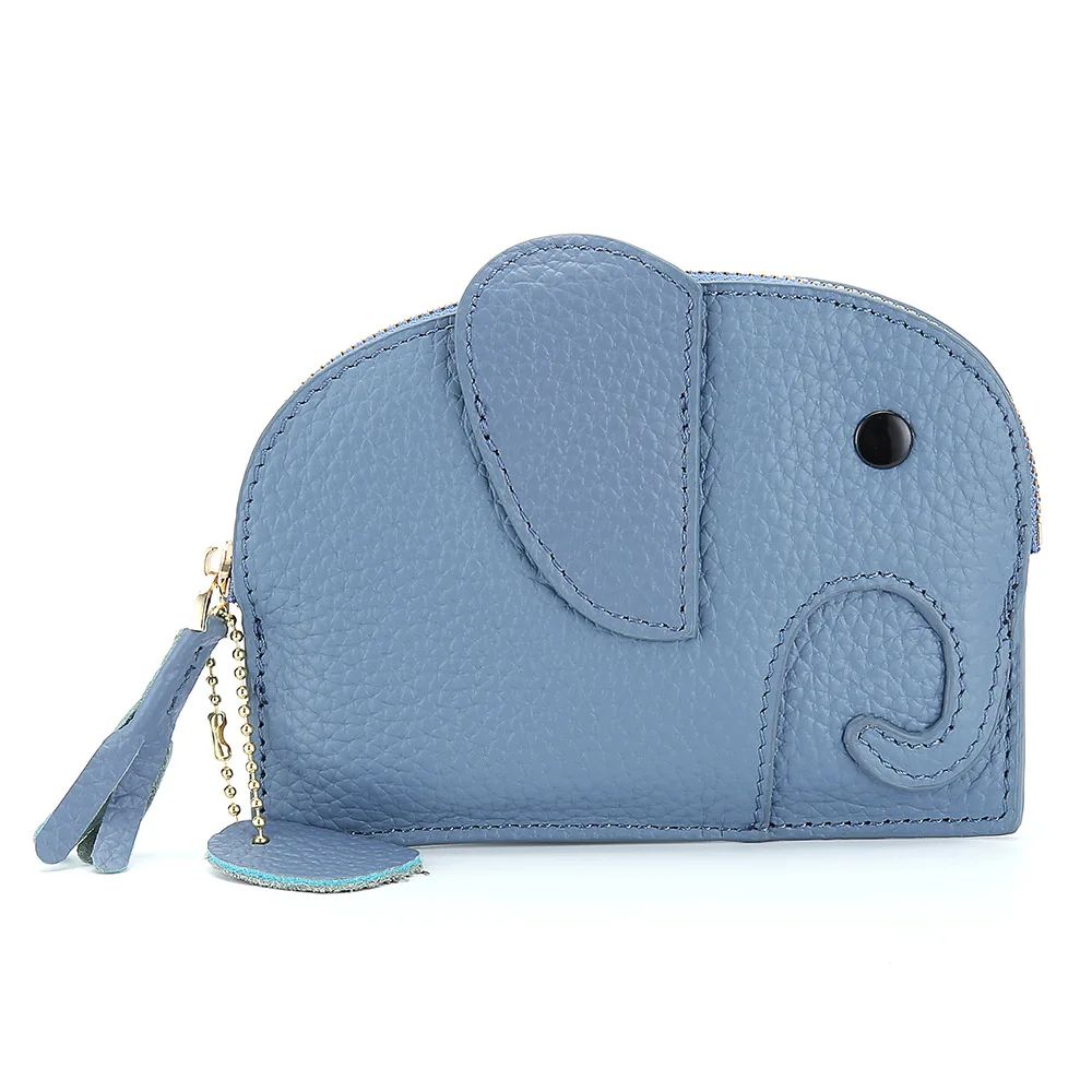 Luxe Guard Genuine Leather Wallet for Women Compact Card Holder Wallet with Zipper Coin Pocket