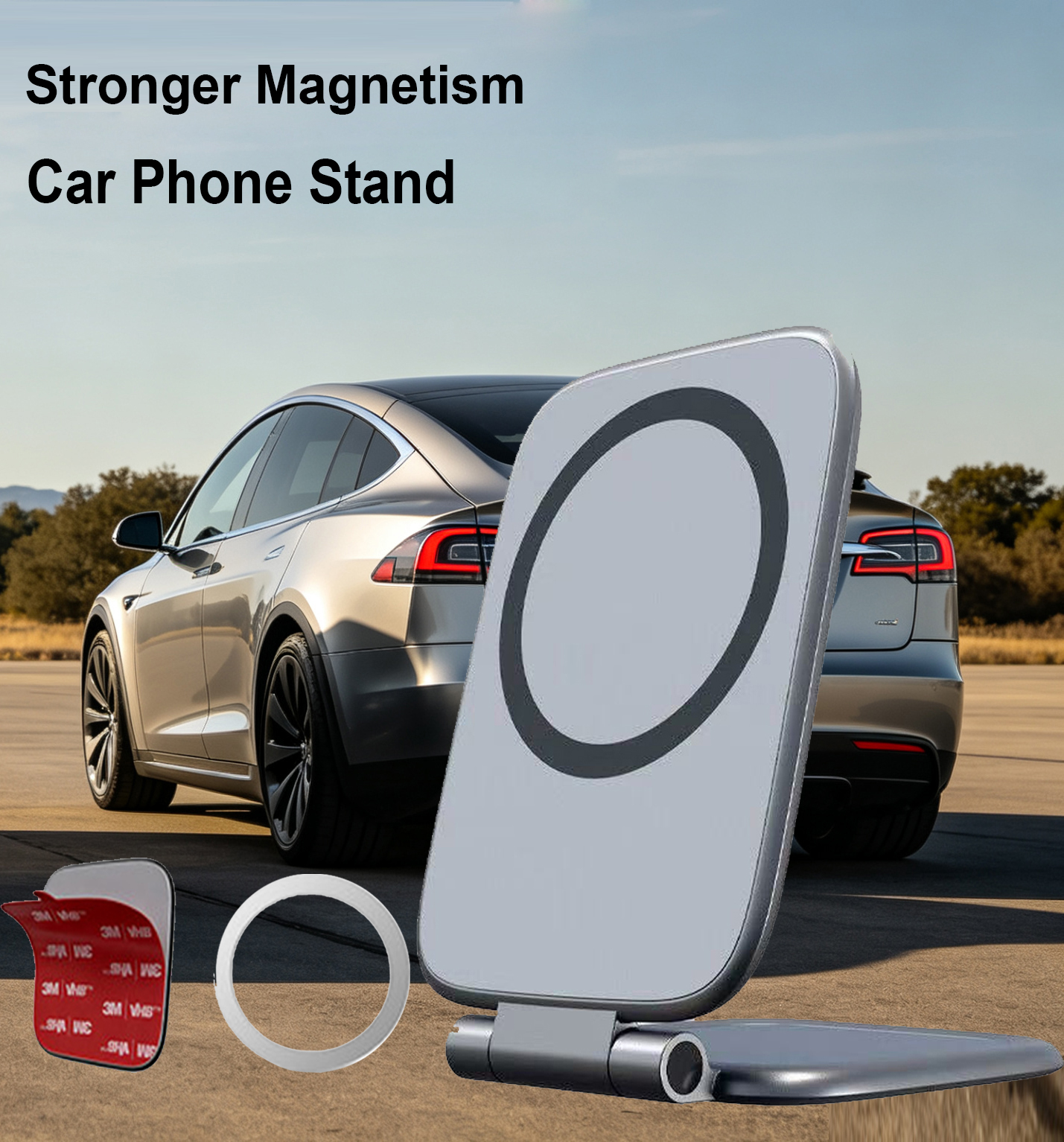 Car Mount for Tesla Model & Model Y Highland Magnetic Phone Holder