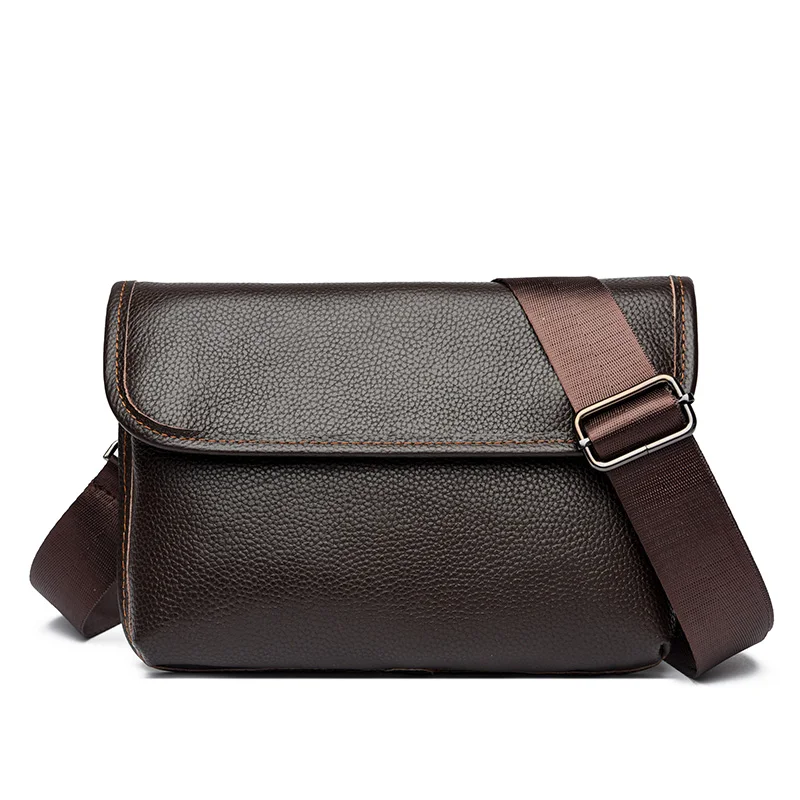 Heritage Genuine Leather Messenger Bag for Men with back to school backpack Cowhide Crossbody Design