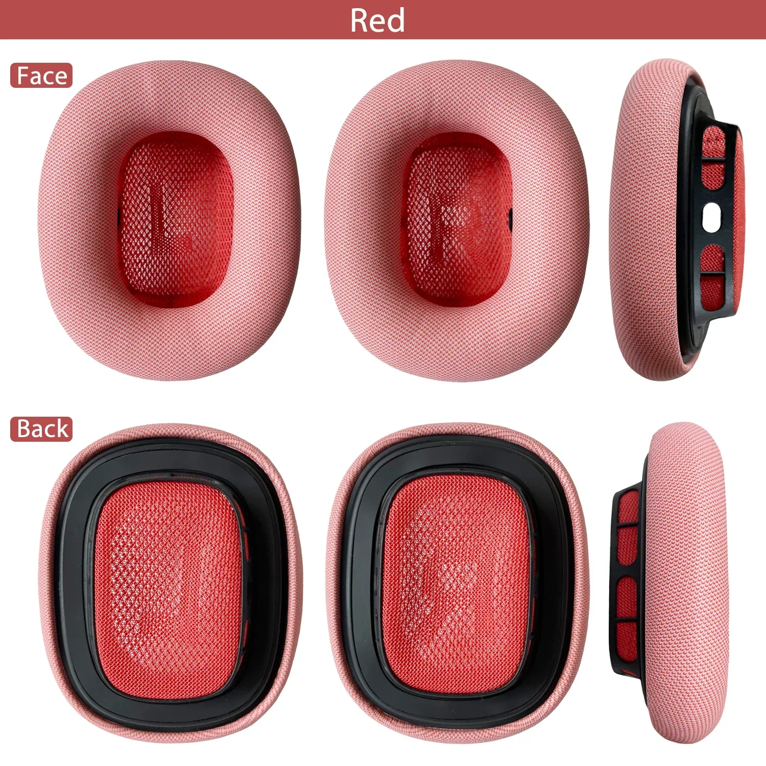 Soft Leather Ear Pads Cover for Apple AirPods Max Comfortable Replacement Cushion
