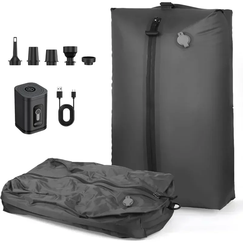 Vacuum Compression Bag with Air Pump Portable Travel Storage Organizer