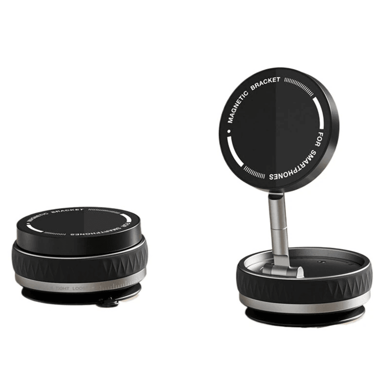 Adjustable Magnetic Car Phone Holder with Vacuum Suction Cup