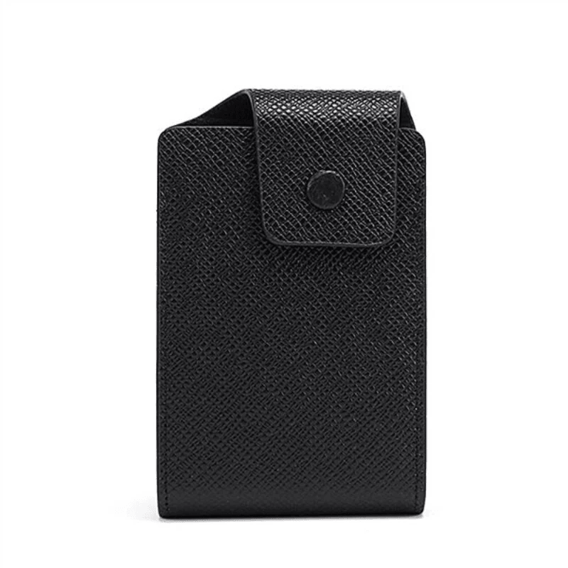 Mens Genuine Leather Card Holder Wallet with Multi Card Slots and Coin Pocket
