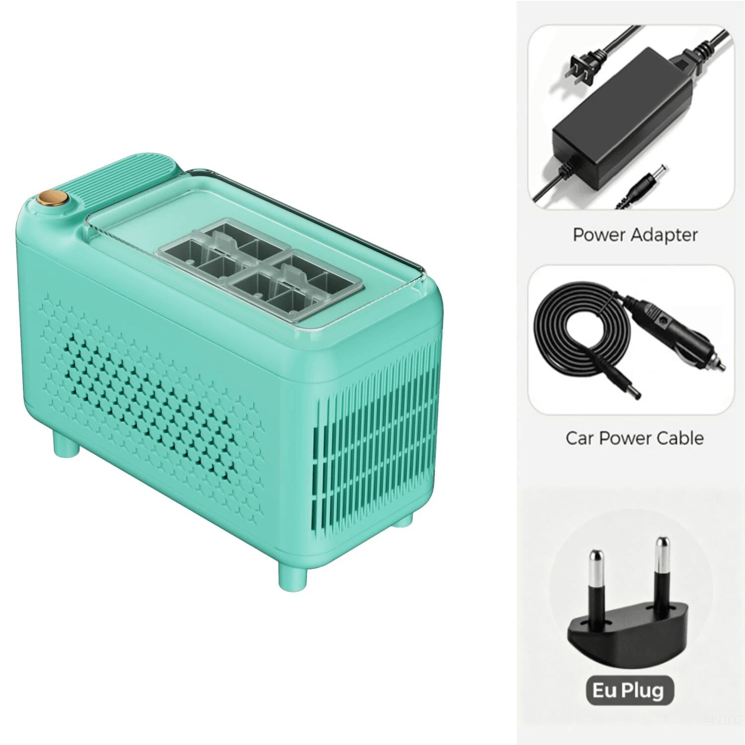 Portable Mini Ice Maker for Fast Countertop Ice Making