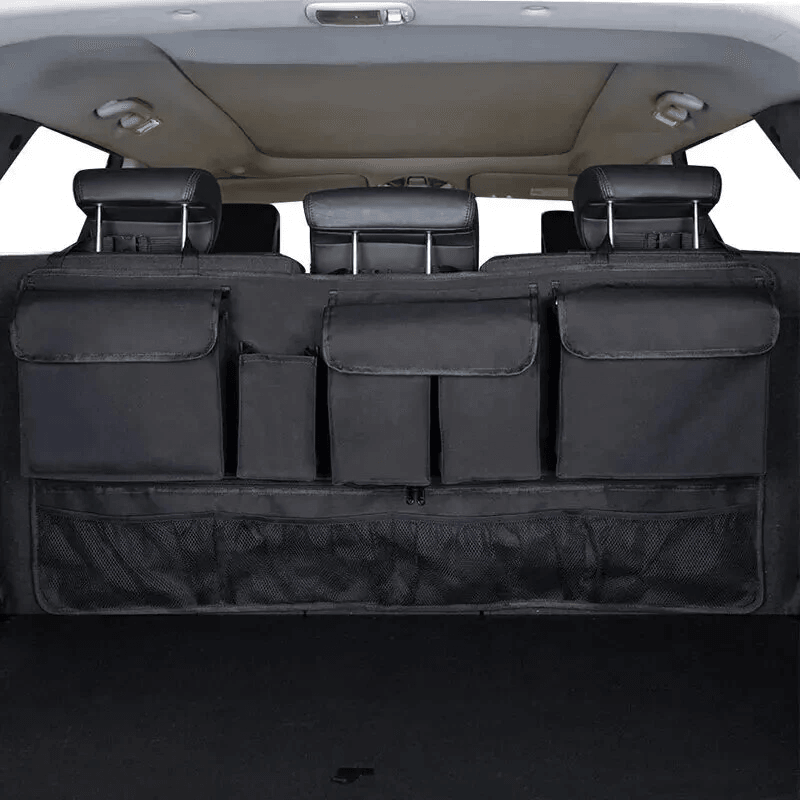 Car Seat Back Organizer with Pockets Waterproof Oxford Cloth Hanging Storage Bag