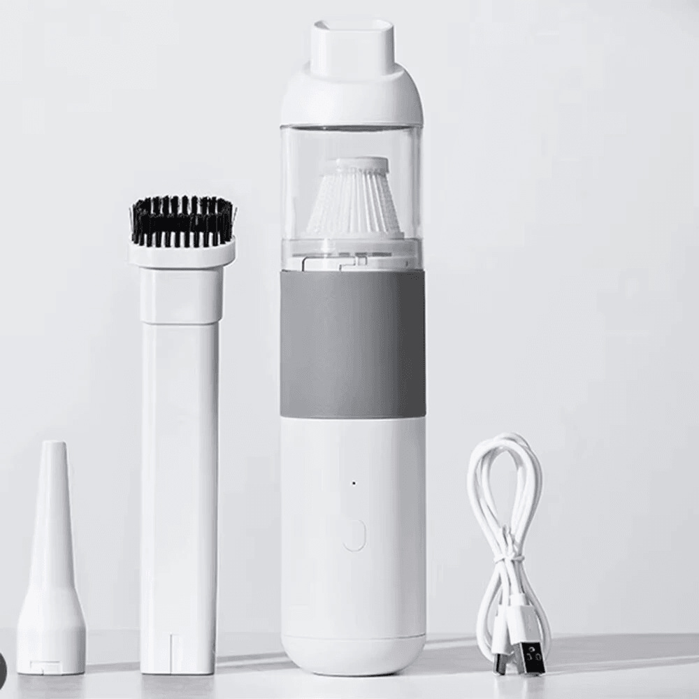 Cordless Handheld Coffee Powder Vacuum Cleaner with Suction and Type C Fast Charging