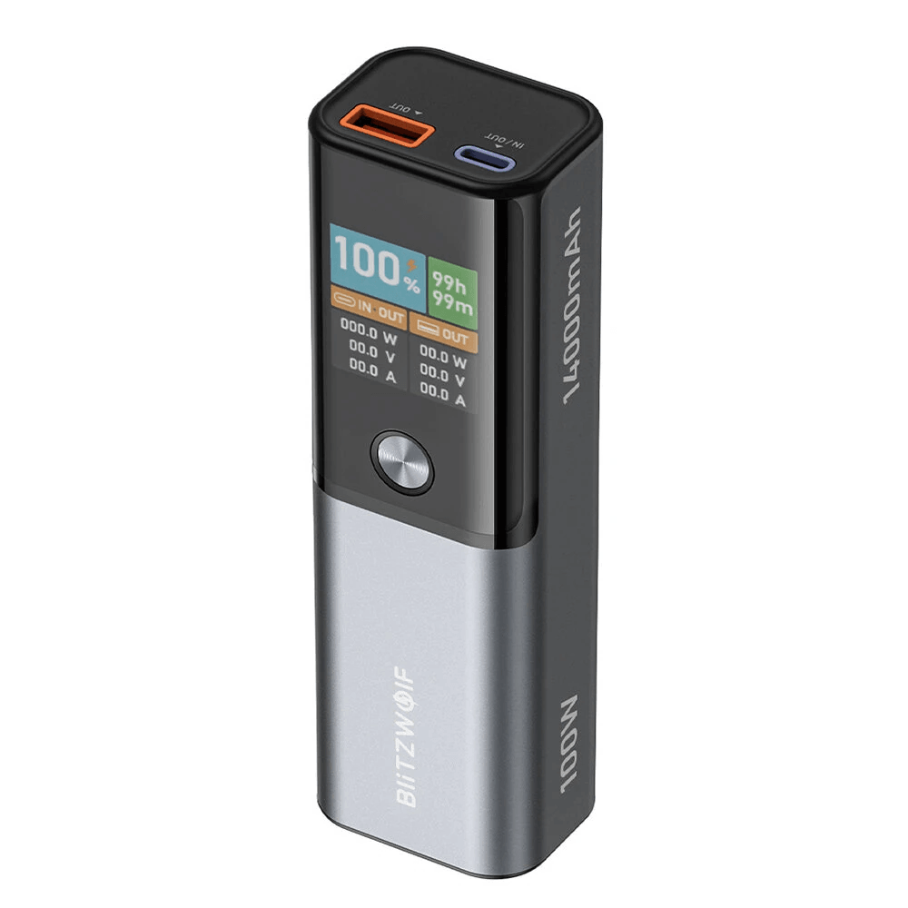 Fast Charging Power Bank with Smart TFT Display