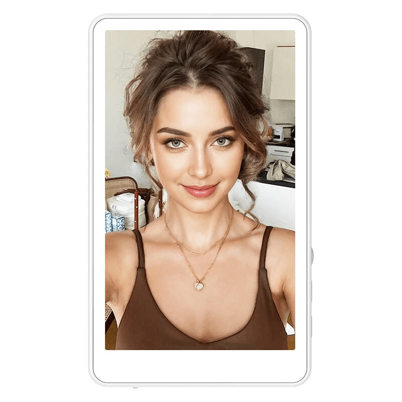 Magnetic Wireless Phone Selfie Monitor with HD Screen and Bluetooth Remote