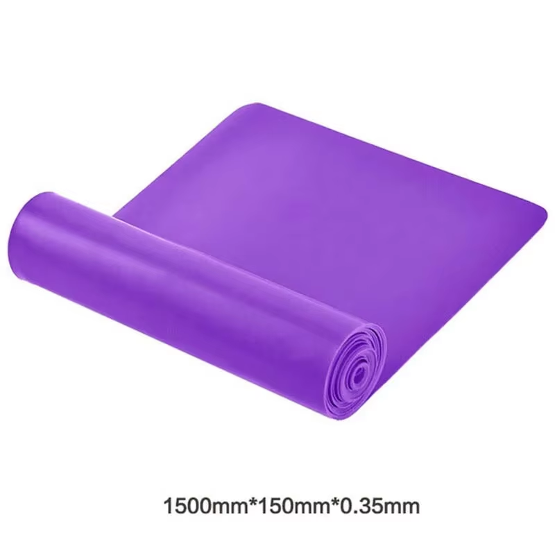 Yoga Resistance Bands for Pilates Fitness Training Home Workout Elastic Exercise Bands
