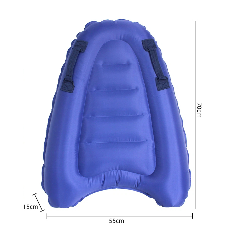 Portable Inflatable Bodyboard for Beach Pool and Water Slide Fun