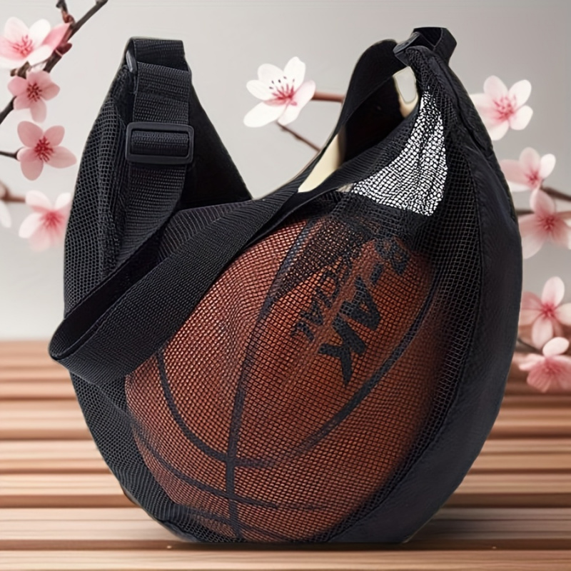 Large Capacity Basketball Bag Sports Ball Storage Shoulder Carry Bag