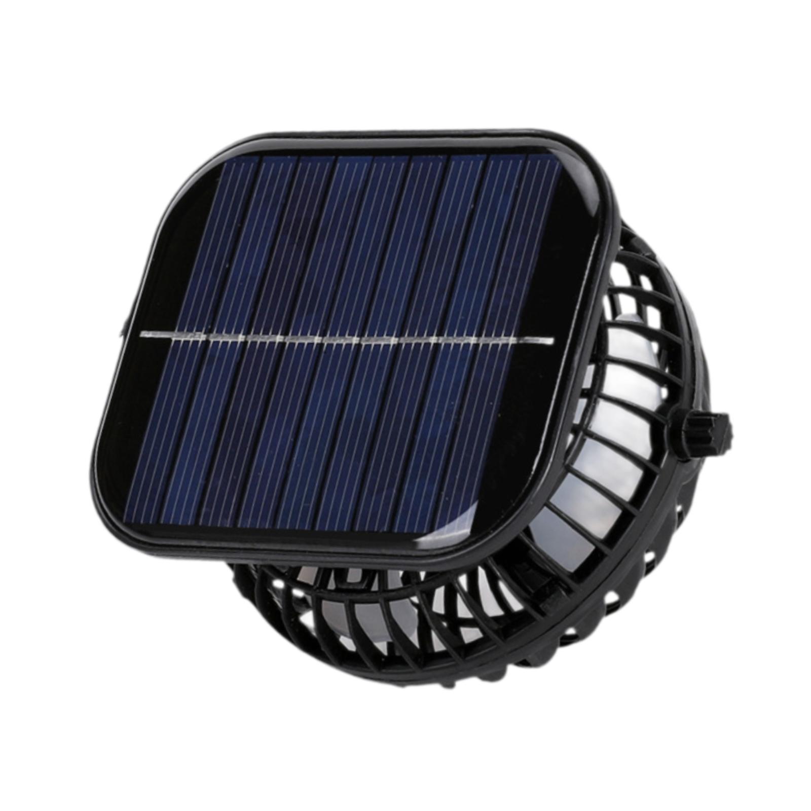 Portable Solar Powered USB Fan for Outdoor Cooling