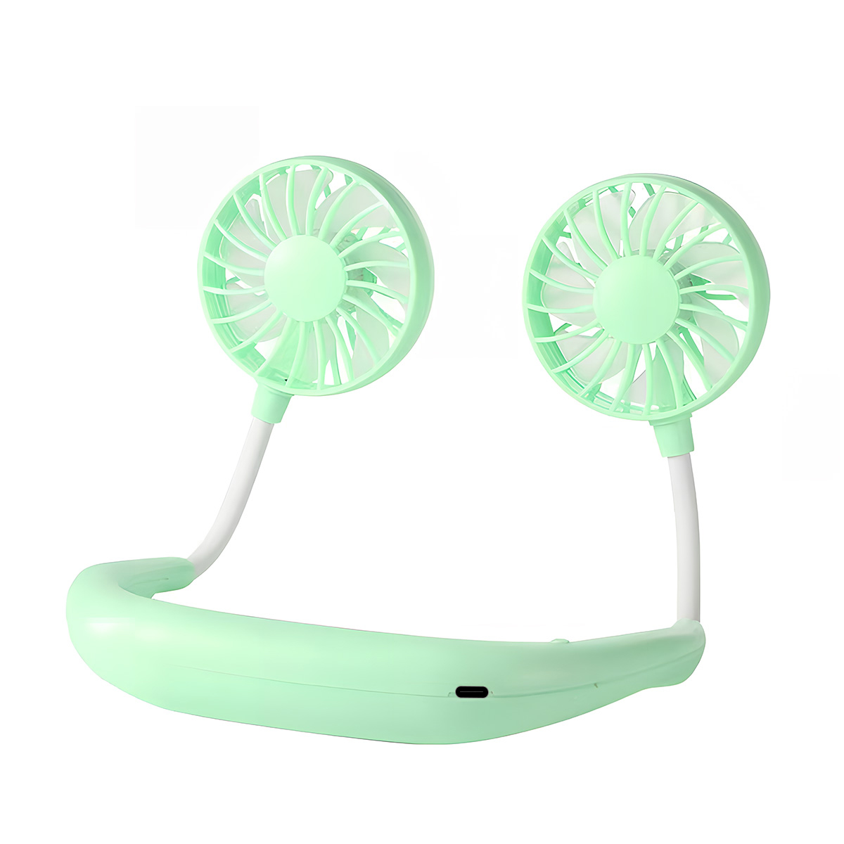 Portable Rechargeable Neck Fan Hands Free Cooling Fan for Outdoor Travel Camping