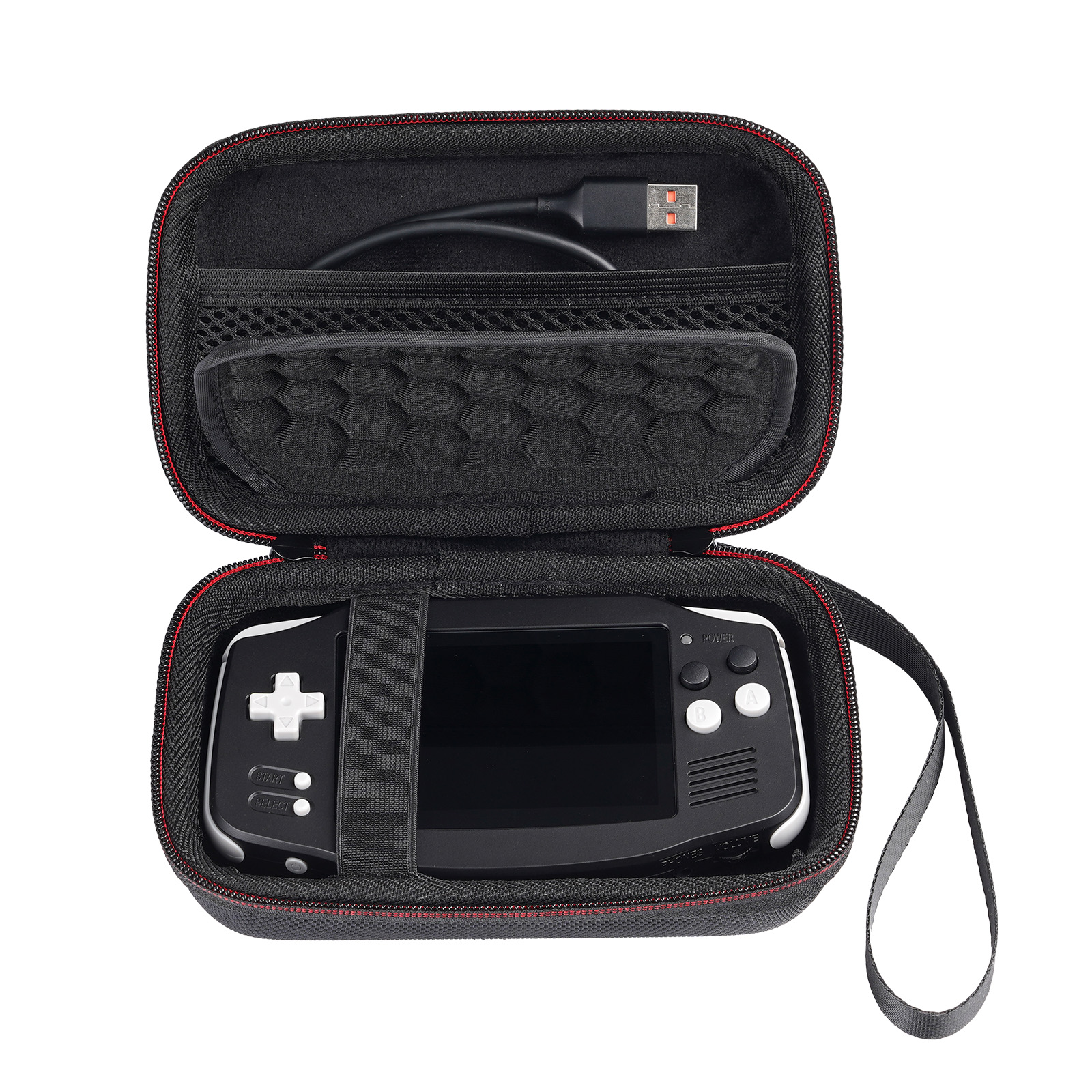 Protective Storage Bag Electronics Gadget Cable Pouch for Game Boy