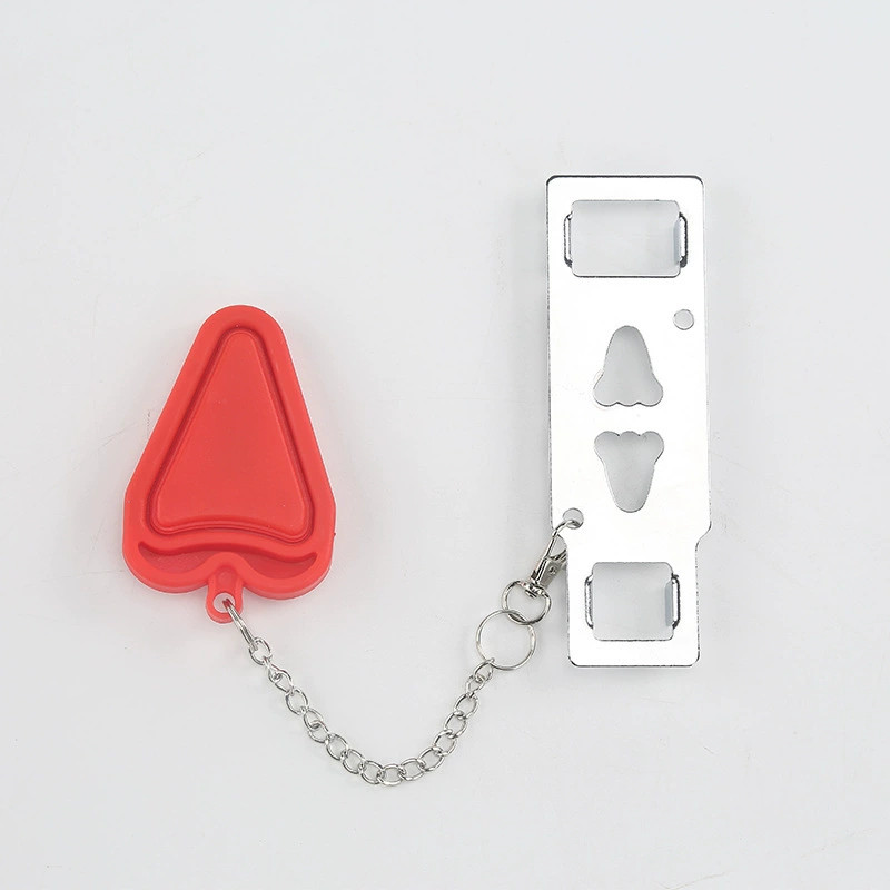 Portable Door Lock Security Latch No Drill Travel Safety Device