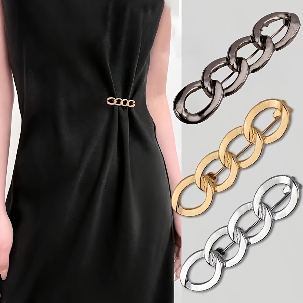 Adjustable Waist Tightener Clips No Sew Clothing Adjustment Accessories