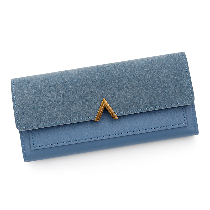 Elegant PU Leather Wallet for Women with Card Holder and Coin Purse