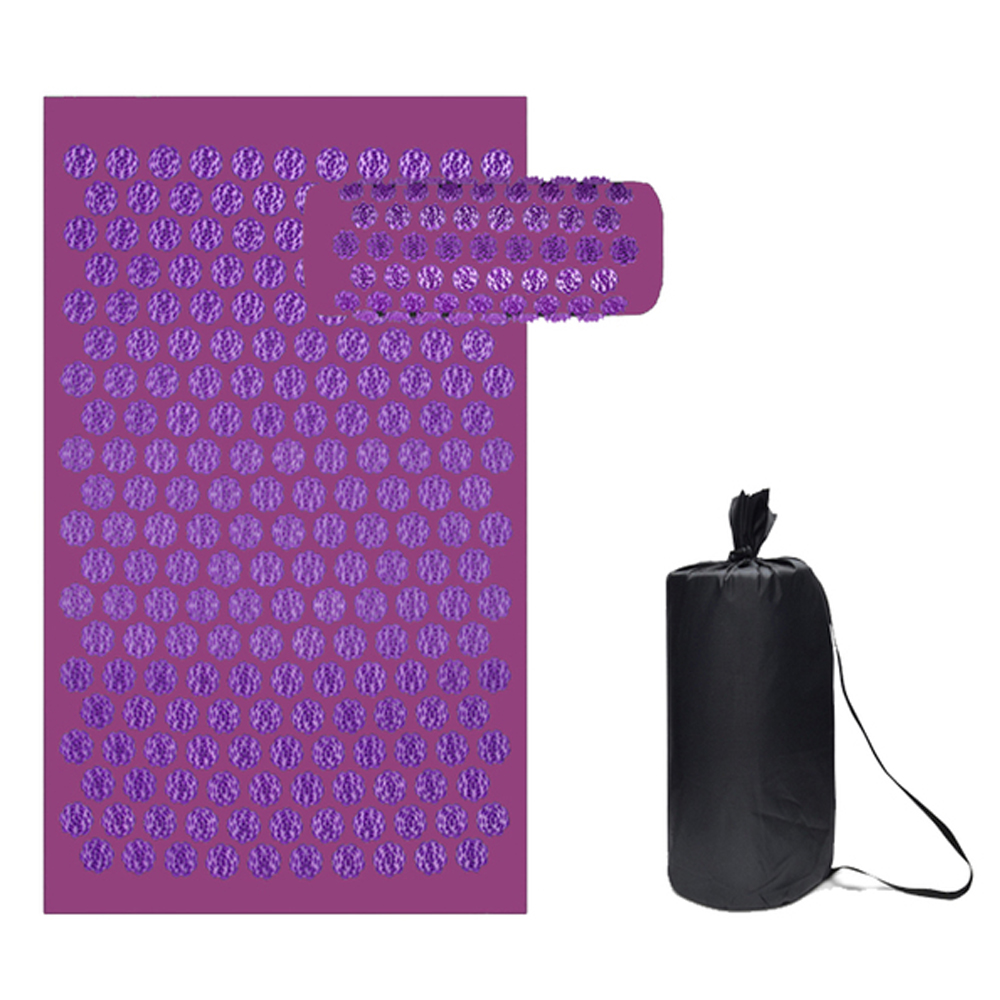 Acupressure Mat and Pillow Set with Foot Massage Mat for Full Body Relaxation