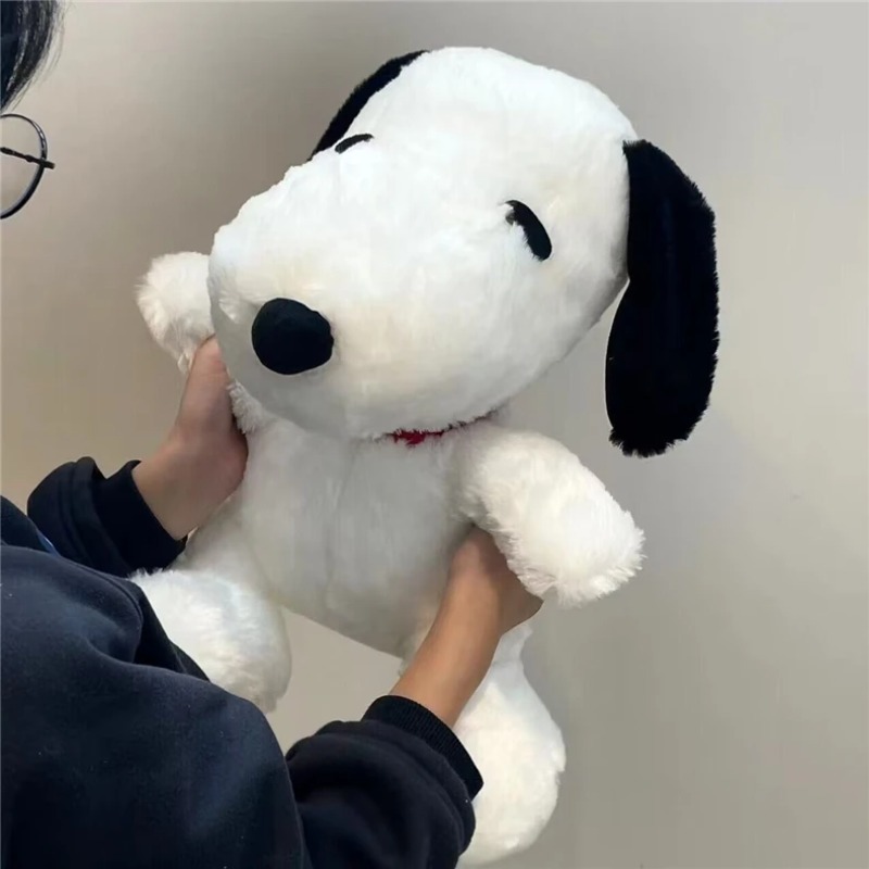Snoopy Plush Pillow Soft Cartoon Stuffed Toy for Kids Bedroom Sofa and Gift Giving