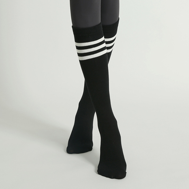 Women Yoga Socks Striped Cotton Non Slip Grip Socks for Pilates Dance Ballet Fitness