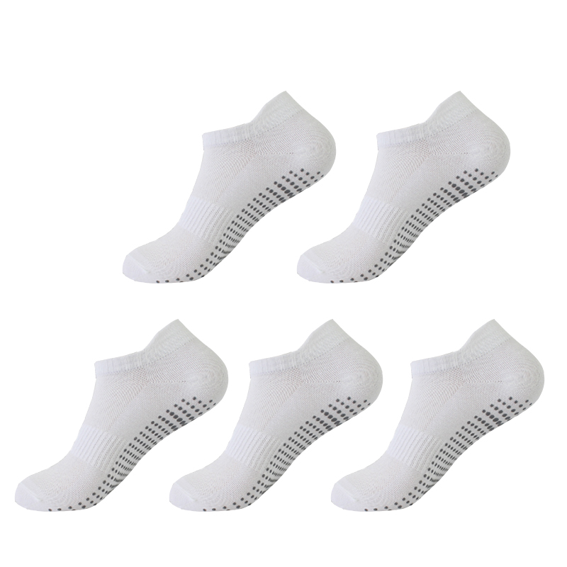 Yoga Socks Women Cotton Breathable Non Slip Pilates Dance Gym Socks