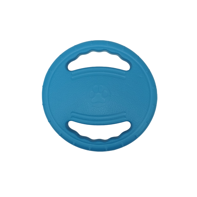 Rubber Dog Flying Disc Water Resistant Chew and Training Toy