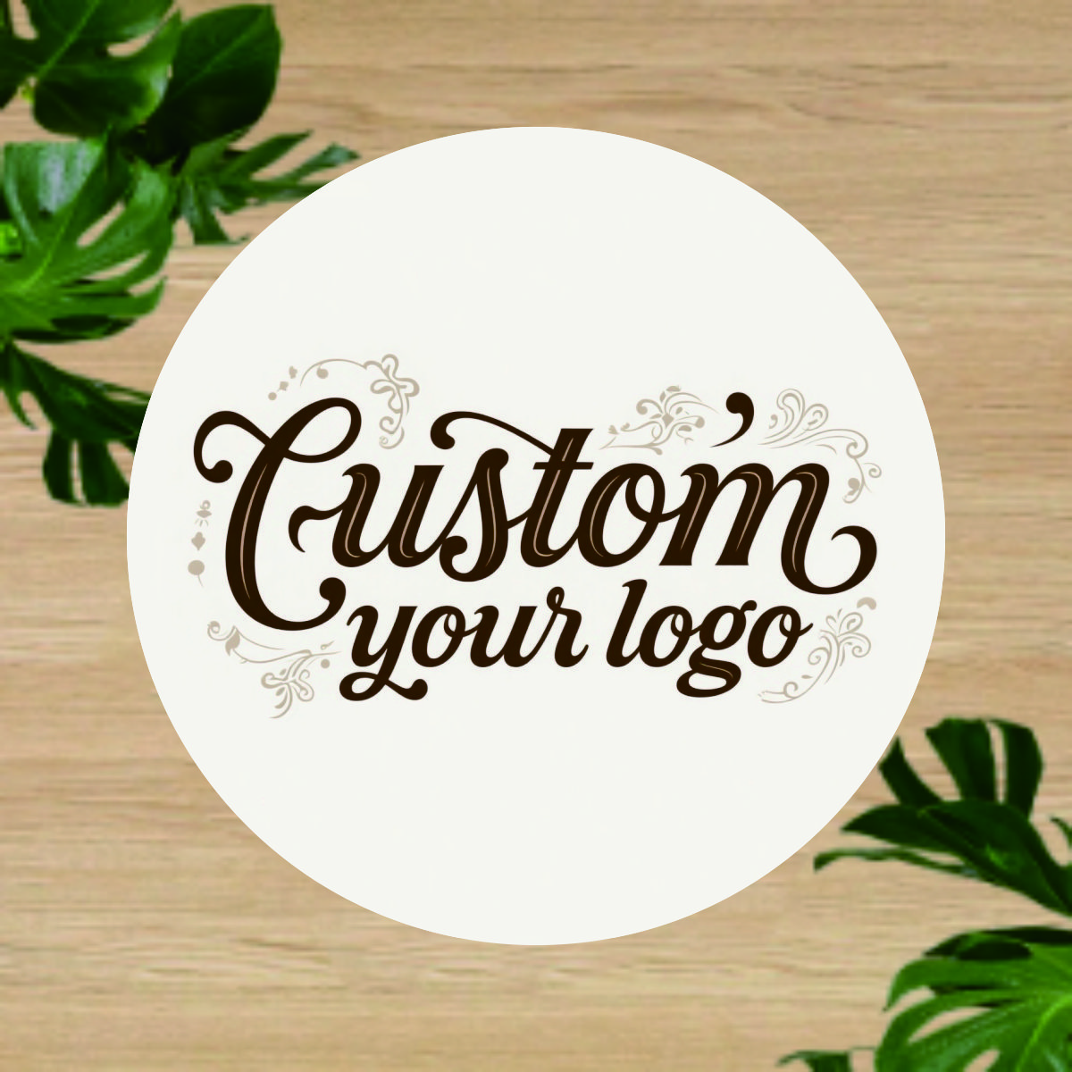 Custom Round Stickers Personalized Logo Labels for Gifts | Inspire Uplift